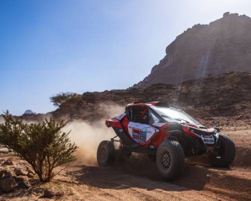 TEAM RACEART PAKT ACHTSTE PLAATS IN DAKAR RALLY